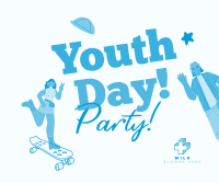 Youth Party Facebook Post Design