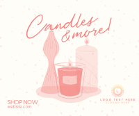 Candles and More Facebook Post Design