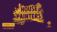 House Painters Facebook Event Cover Design