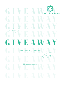 More Giveaway Flyer Image Preview
