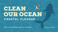 Clean The Ocean Facebook event cover Image Preview