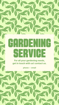 Full Leaf Gardening  Facebook story Image Preview