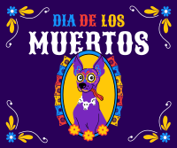 Day of the Dead Chupacabra Facebook post Image Preview