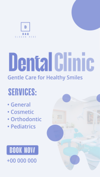 Professional Dental Clinic Instagram Story Design