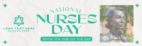 Retro Nurses Day Twitter header (cover) Image Preview