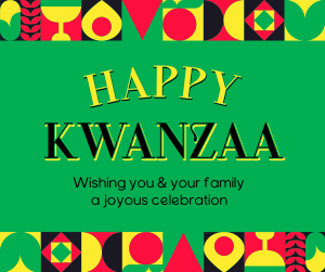 Celebrate Kwanzaa Facebook post Image Preview