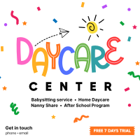 Cute Daycare Instagram post Image Preview