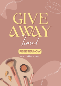 Beauty Give Away Flyer Image Preview
