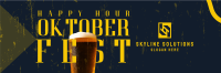 Oktober Free Twitter Header Image Preview