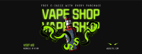 Vape Night Promo Facebook cover Image Preview