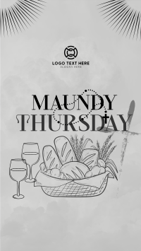 Maundy Thursday Supper Instagram Reel Preview