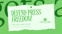 Defend Press Freedom Animation Preview