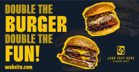 Burger Day Promo Facebook Ad Design