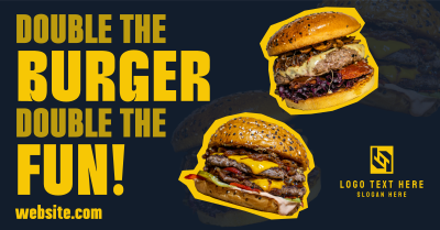 Burger Day Promo Facebook ad Image Preview