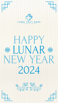 Lunar Year Red Envelope Facebook Story Design