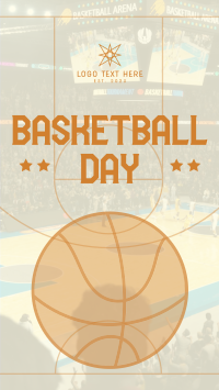 Sporty Basketball Day Instagram reel Image Preview
