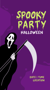 Spooky Party Instagram story Image Preview