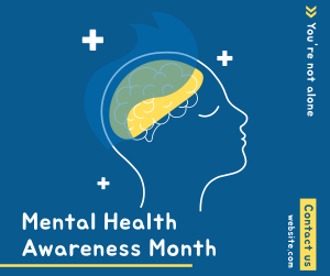Mental Health Month Facebook post Image Preview