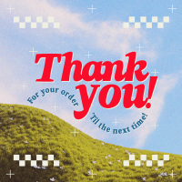 Nostalgic Thank You Instagram Post Design