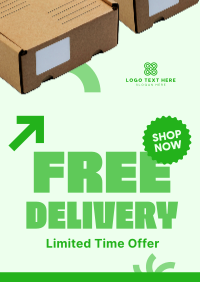 Delivery Shipping Poster Design