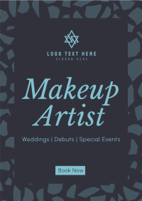 Professional Makeup Artist Poster Design