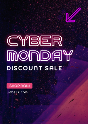 Futuristic Sale Poster Image Preview