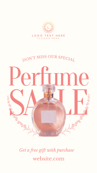 Special Perfume Sale TikTok Video Design