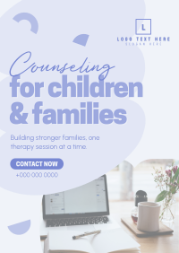 Counseling for Children & Families Flyer Image Preview