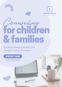 Counseling for Children & Families Flyer Image Preview