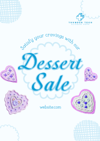 Sugar Cookies Dessert Sale Poster Image Preview