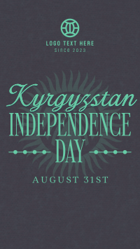 Kyrgyzstan Independence Day Instagram story Image Preview