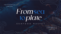 Seafood Cuisine Buffet Video Design