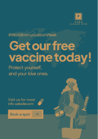 Free Vaccine Shots Poster Image Preview