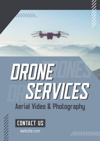 Drone Technology Poster Design