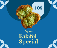 Restaurant Falafel Special  Facebook post Image Preview