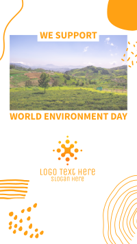 We Support World Environment Day Instagram story Image Preview