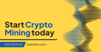 Cryptocurrency Market Mining Facebook Ad Design
