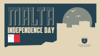 Mid-Century Malta Independence Day Facebook Event Cover Image Preview