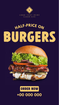 Best Deal Burgers YouTube Short Design