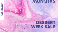 Dessert Week Sale Facebook event cover Image Preview