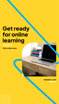 Online Learning Facebook Story Design