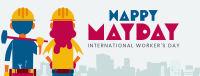 May Day Workers Event Facebook cover Image Preview