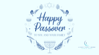 Passover Wreath YouTube Video Design