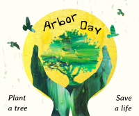 Creative Arbor Day Facebook post Image Preview
