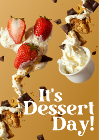 It's Dessert Day! Poster Design