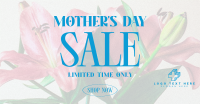 Sale Mother's Day Flowers  Facebook Ad Design