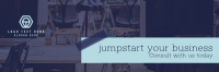 Business Jumpstart Twitter Header Design