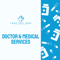 Medical Service Instagram Post Design