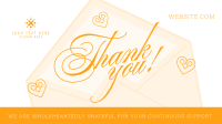 Elegant Thank You Animation Design