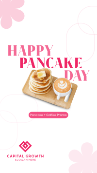 Pancakes Plus Latte Facebook story Image Preview